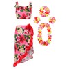 ReliBeauty Hawaii Costume Children's Fancy Dress Outfit, 140