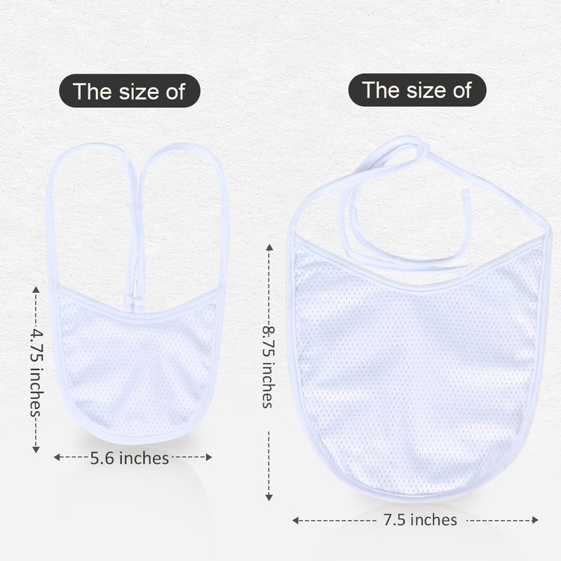 EHUSPU Tracheostomy Neck Stoma Cover,Breathable Laryngectomy Cover for Tracheotomy Care,Tracheal