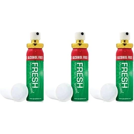 Breath Freshener Mint Alcohol Free Fresh Antibacterial Freshen Pck 4