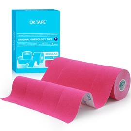 OK TAPE Kinesiology Band, Basic Original Elastic Sports Band for Support and Recovery, 5 cm x 5 m