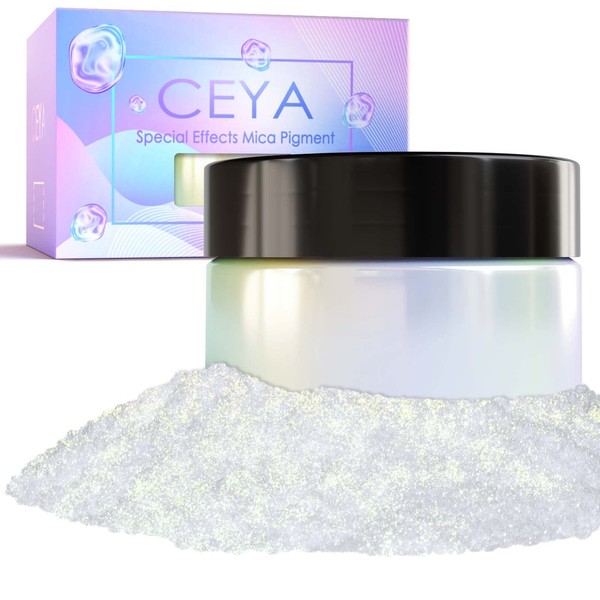 Ceya Chameleon Mica Powder, 1.8oz/ 50g Autumn Chrome Nail Powder,