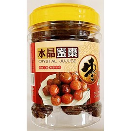 Crystal Jujube Chinese Dried Red Dates,Snack,17.6 oz, 2-Pack 水晶蜜棗