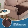 H.VERSAILTEX Stretch Velvet 2 Piece T Cushion Sofa Slipcovers -