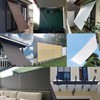 Rectangular Sun Sail, Balcony Canopy with Eyelets, Waterproof Awning Fabric,