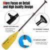 WONITAGO Canoe Paddles Aluminum Paddle with PP Blades, Floating Adjustable