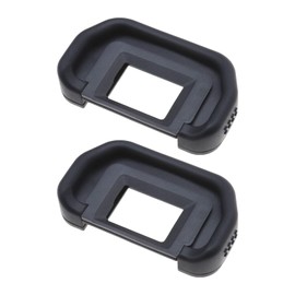 YINETTECH 2PCS Camera Eyecup Eyepiece Replacement Viewfinder Protector Compatible with Canon EOS 6D 5D 5D MarkII 80D 70D 60D 50D 40D 30D 20Da 20D 10D D60 D30 A2E