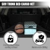 UHANBUT Elastic Cargo Net, Polyester Fabrics Trunk Organizer, 31.5'' x