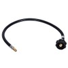 GasSaf 2FT RV Pigtail Propane Hose QCC1 Connector with Acme