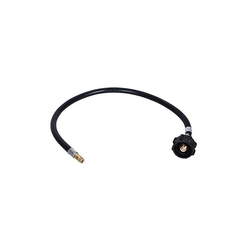 GasSaf 2FT RV Pigtail Propane Hose QCC1 Connector with Acme