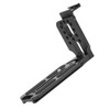 Universal Metal L shape Quick Release Plate with Hot Shoe