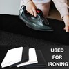 Fusible Interfacing Fabric Black Non Woven One Sided Granular Glue