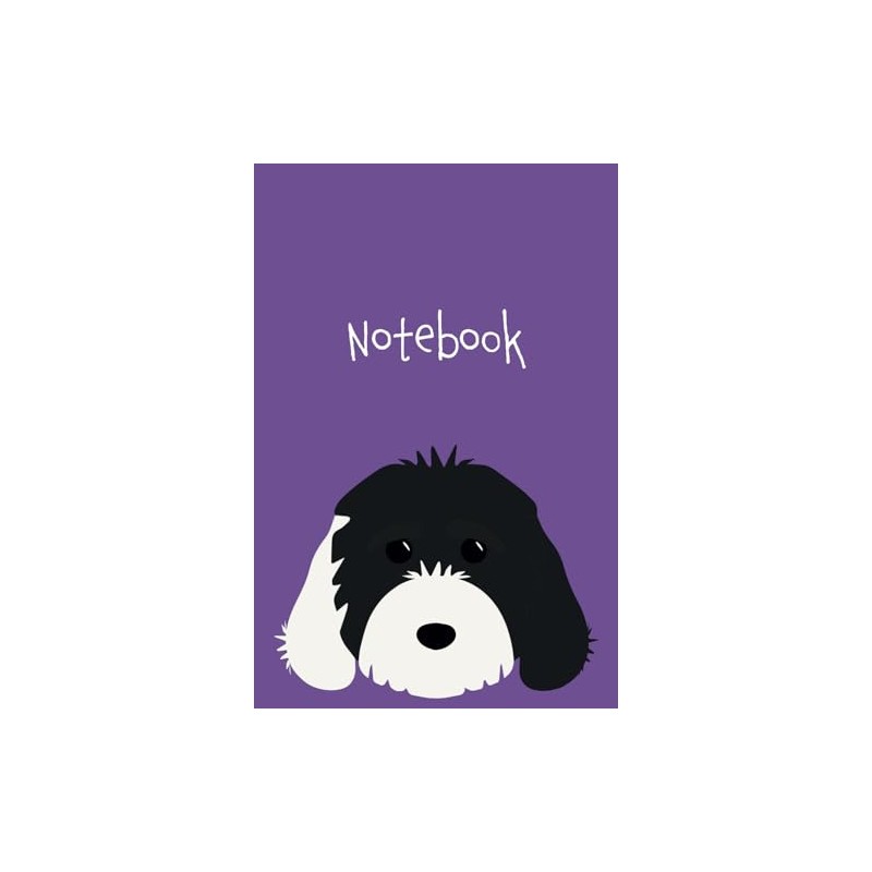 Notebook: Cute Cockapoo Lined Journal, 120 pages, ideal for a
