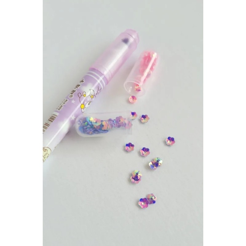 6 Marcatextos Resaltador Con Punta Estrella Kawaii