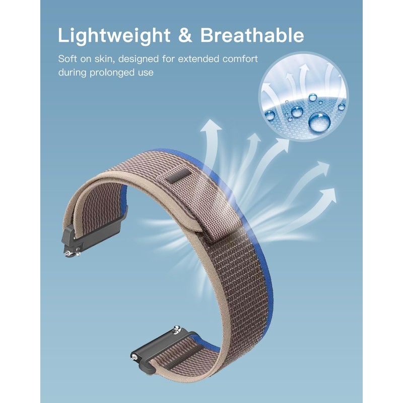 Bands for garmin Forerunner 970,Nylon Sport Wristband for garmin Forerunner