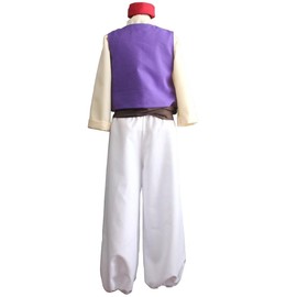 Ainiel Men’s Arab Prince Costume Suits Party(S) White