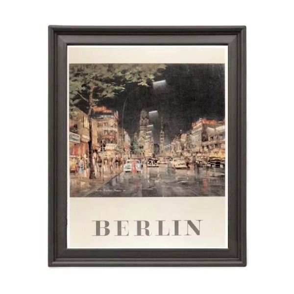 Germany Berlin - Picture Frame 8x10 inches - Poster -