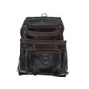 RM 10 Pocket Leather Tool Pouch with 2 Hammer Holders