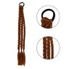 2 Pcs Braided Ponytail Extensions Long Synthetic Hair Pieces Hair