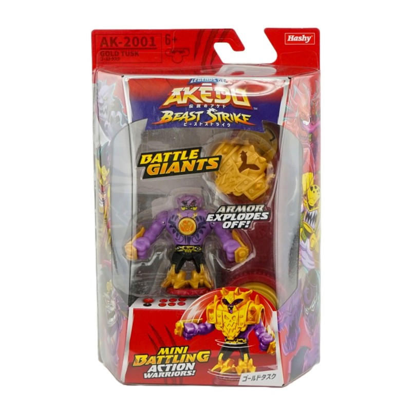 AKEDO Hassey Top-in Gold Task Battle Giants & Beast Pack