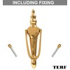 TERF® 200mm Traditional Victorian Door Knocker Slim 200mm (8'') Door