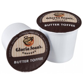 Gloria Jeans Coffees, Butter Toffee, 24 ct K-Cups for Keurig Brewers, 2 pk