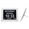 10 Inch Digital Calendar Clock 8 Languages Auto Dimming Electronic