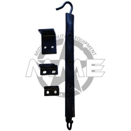 Replacement LH Tailgate Chain Set with Mounts for HMMWV/Humvee M998