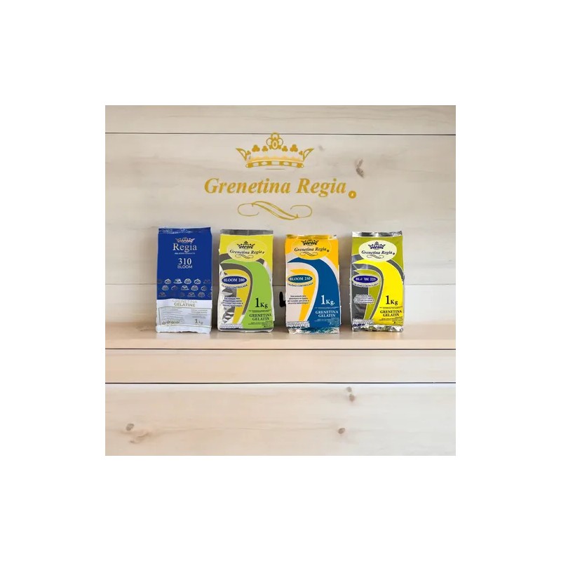 Grenetina Natural 310 Bloom 1 Kg Marca Regia