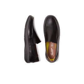 Florsheim Central Moc Toe Venetian Loafer Black Smooth Leather 10 M (D)