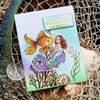 Hero Arts DF061 Mermaid Wishes Frame Cuts Steel Die Set