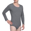 Landofgenie Men One Piece Bodysuit Long Sleeve Onesie Pajamas Tops