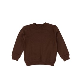 Leveret Kids & Toddler Boys Girls Long Sleeve Sweatshirt Brown (Size 5 Years)