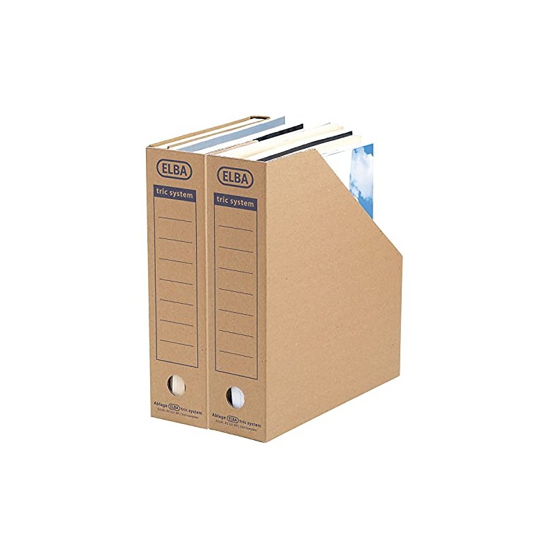 Elba Tric System 100421086 Magazine File Natural Brown
