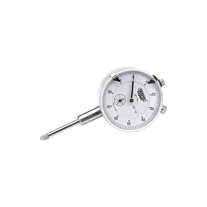 Draper 51830 PDG010M Expert Metric Dial Test Indicator, 0mm-10mm, 55mm