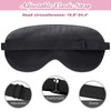 NICECONE 2 Pack Funny Sleep Mask,Soft Silky Satin Eye Mask
