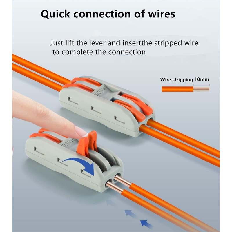Dongge Quick Connect Terminal Conductor Compact Connectors Lever Wire Nut