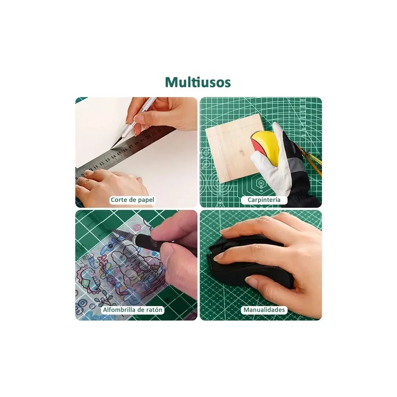 Esterilla de Corte A3 Autocurable para Scrapbooking y Manualidades