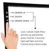 HSK B4/A3s LED Artist tracing Light Box Copy Table, Adjustable