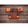 Heavy Duty Tool Pouch - All Leather - Reinforced Seams