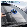 LAINLOY 7 Pack Microfiber Cloths, Replaceable Car Inside Windshield Cleaning
