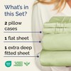 Extra Deep Pocket Queen Sheets - 4 Piece Breathable &