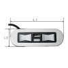 Emomo 5 Button 5 Pin Lift Chair Hand Control Power
