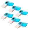 FABER-CASTELL 205050 – Eraser Sleeve Mini, Translucent, Assorted Colours (No