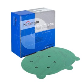 Sunmight Film 6" 220G PSA 6 Hole Disc, 01711, 100 Discs