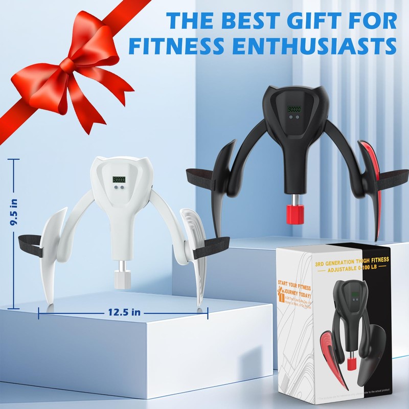 3rd Gen Thigh-Train 0-100 lbs Adjustable Resistance Inner Thigh-Train Exercising