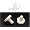 UUYYEO 200 Pcs 3 mm Plastic Screw Hole Plugs White