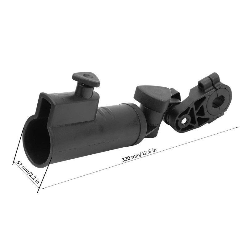 Golf Cart Umbrella Holder, Universal Adjustable Angle with 19mm 30mm