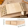 Becko US Wooden Puzzle Sorting Trays with Sliding Drawer Design,
