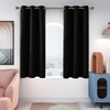 Deconovo Thermal Insulated Blackout Curtains Short, Grommet Room Darkening Curtain