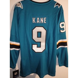 FANATICS SAN JOSE SHARKS EVANDER KANE WOMEN'S JERSEY SIZE M  New w tags